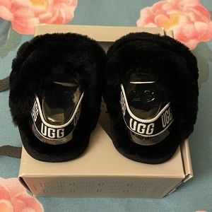 Baby Infant Ugg Fluff Slides